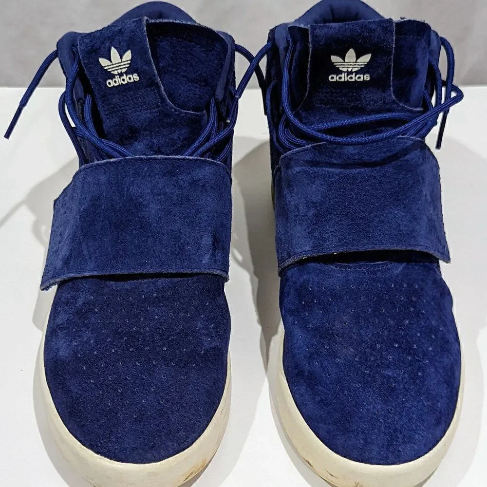 Adidas Tubular Invader Strap Men's Shoes Dark Blue-Dark Blue bb5041‎